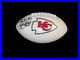 Mitch Holtus Signed Kansas City Chiefs Logo Football Super Bowl Voice Of Chiefs