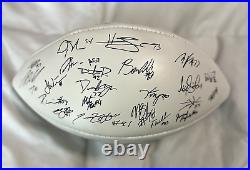NFL 2015 Kansas City Chiefs Travis Kelce signed The Duke Wilson Football