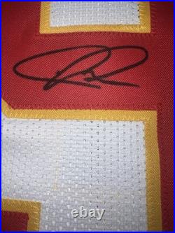 NFL Auto Kansas City Chiefs Chris Jones Signed Jersey Autograph COA BAS