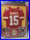 NFL Fanatics Kansas City Chiefs Custom Framed Patrick Mahomes Signed Jersey COA