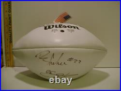 NFL KANSAS CITY CHIEFS 1998-99 MULIT-SIGNED FOOTBALL with COA (SEE DESCRIPTION) NFL KANSAS CITY CHIEFS 1998-99 MULIT-SIGNED FOOTBALL with COA (SEE DESCRIPTION)