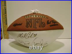 NFL KANSAS CITY CHIEFS 1998-99 MULIT-SIGNED FOOTBALL with COA (SEE DESCRIPTION)