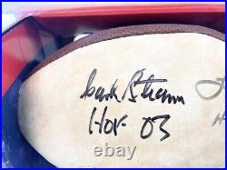 NFL KC Kansas City Chiefs Football Autographed Hank Stram Lamar Hunt