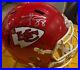 NFL Kansas City Chiefs Travis Kelce Signed Full Size Helmet #Taylor Swift