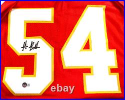 Nick Bolton / Autographed Kansas City Chiefs Red Custom Football Jersey / BAS