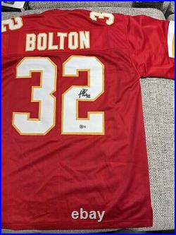 Nick Bolton Signed Autograph custom jersey Kansas City Chiefs Beckett