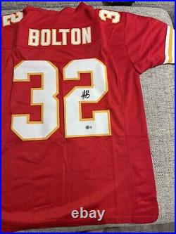 Nick Bolton Signed Autograph custom jersey Kansas City Chiefs Beckett