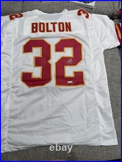 Nick Bolton Signed Autograph custom jersey Kansas City Chiefs Beckett