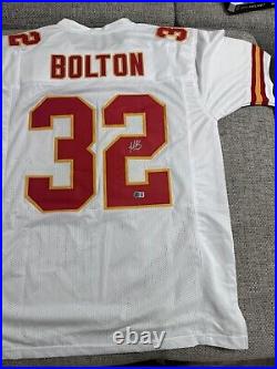 Nick Bolton Signed Autograph custom jersey Kansas City Chiefs Beckett