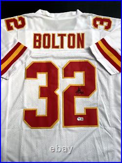 Nick Bolton Signed Custom Kansas City Chiefs Jersey Beckett COA