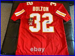 Nick Bolton Signed Kansas City Chiefs Custom Home Jersey Beckett