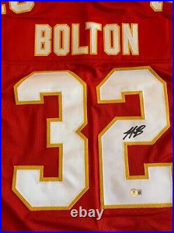 Nick Bolton Signed Kansas City Chiefs Custom Home Jersey Beckett