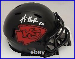 Nick Bolton Signed Kansas City Chiefs Eclipse Mini Helmet Beckett Coa
