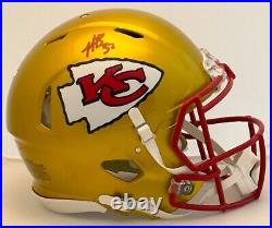 Nick Bolton Signed Kansas City Chiefs F/S Flash Speed Authentic Helmet BAS