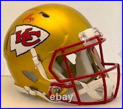 Nick Bolton Signed Kansas City Chiefs F/S Flash Speed Authentic Helmet BAS