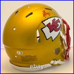 Nick Bolton Signed Kansas City Chiefs F/S Flash Speed Authentic Helmet BAS