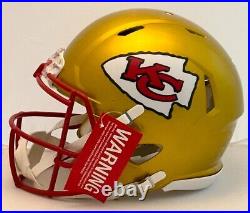 Nick Bolton Signed Kansas City Chiefs F/S Flash Speed Authentic Helmet BAS