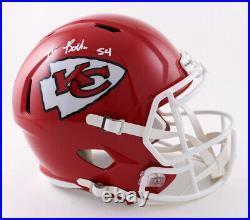 Nick Bolton Signed Kansas City Chiefs Full-Size Speed Helmet Beckett