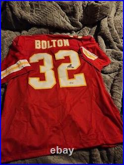 Nick Bolton Signed Kansas City Chiefs Jersey (BAS) XL Everything Is Sewn On