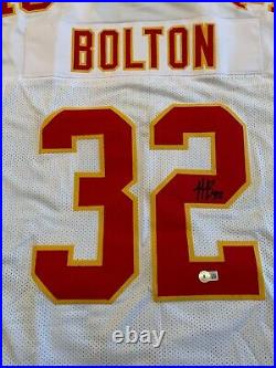 Nick Bolton Signed Kansas City Chiefs Jersey Beckett