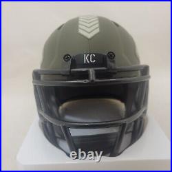 Nick Bolton Signed Kansas City Chiefs Sts Speed Mini Helmet Beckett Qr