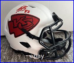 Nick Bolton Signed Mini Helmet Kansas City Chiefs Autograph Memorbilia Ridell