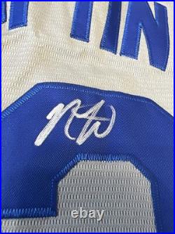 Nick Loftin Signed Kansas City Royals Jersey JSA Coa Autographed