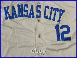 Nick Loftin Signed Kansas City Royals Jersey JSA Coa Autographed