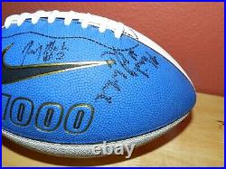 Nike 1000 Woman's IWFL Game Football Team Signed Katie & Liz Sowers Kansas City