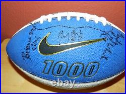 Nike 1000 Woman's IWFL Game Football Team Signed Katie & Liz Sowers Kansas City