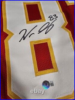 Noah Gray Kansas City Chiefs Autographed / Signed Custom XL Jersey Beckett