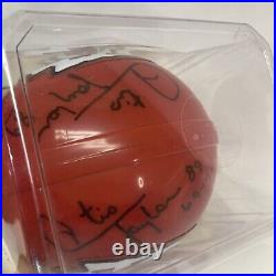 Otis Taylor Signed Kansas City Chiefs Replica Mini Helmet Authentic Signature