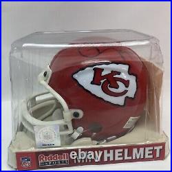 Otis Taylor Signed Kansas City Chiefs Replica Mini Helmet Authentic Signature