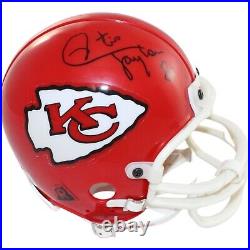 Otis Taylor Signed Kansas City Chiefs VSR4 Replica Mini Helmet Beckett 44228