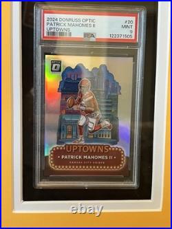 PATRICK MAHOMES Autographed Football Jersey KANSAS CITY CHIEFS Framed Beckett