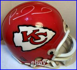 PATRICK MAHOMES SIGNED AUTOGRAPHED KANSAS CITY CHIEFS MINI HELMET wCOA