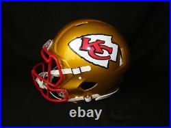 PATRICK MAHOMES Signed Kansas City Chiefs FS Authentic Flash Helmet Beckett COA
