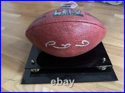 PATRICK MAHOMES signed Kansas City Chiefs WILSON Super Bowl 54 LIV football JSA