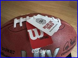 PATRICK MAHOMES signed Kansas City Chiefs WILSON Super Bowl 54 LIV football JSA