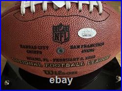 PATRICK MAHOMES signed Kansas City Chiefs WILSON Super Bowl 54 LIV football JSA
