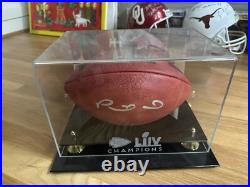 PATRICK MAHOMES signed Kansas City Chiefs WILSON Super Bowl 54 LIV football JSA