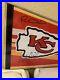 Patrick Mahomes Andy Reid Signed Kansas City Chiefs Pennant With COA