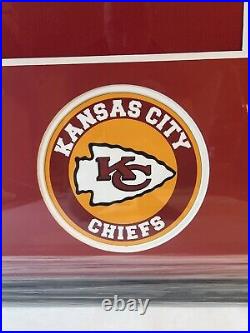 Patrick Mahomes Autographed Custom Kansas City Chiefs Jersey Framed with COA