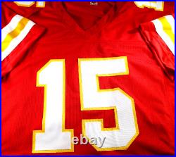 Patrick Mahomes / Autographed Kansas City Chiefs Custom Jersey / JSA LOA Grade 9