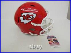 Patrick Mahomes Autographed Kansas City Chiefs Full Size Speed Helmet Jsa Coa