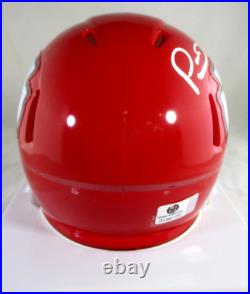 Patrick Mahomes / Autographed Kansas City Chiefs Logo Riddell Mini Helmet / COA
