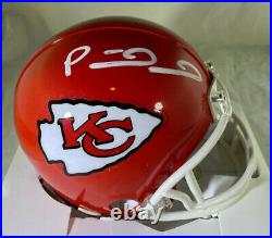 Patrick Mahomes / Autographed Kansas City Chiefs Logo Riddell Mini Helmet / Coa