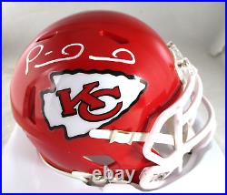 Patrick Mahomes / Autographed Kansas City Chiefs Mini Football Helmet / COA