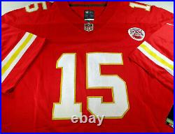 Patrick Mahomes / Autographed Kansas City Chiefs Pro Style Football Jersey / Coa