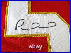 Patrick Mahomes / Autographed Kansas City Chiefs Pro Style Football Jersey / Coa